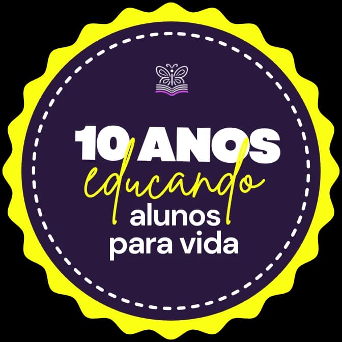 Selo: 10 anos educando alunos para a vida